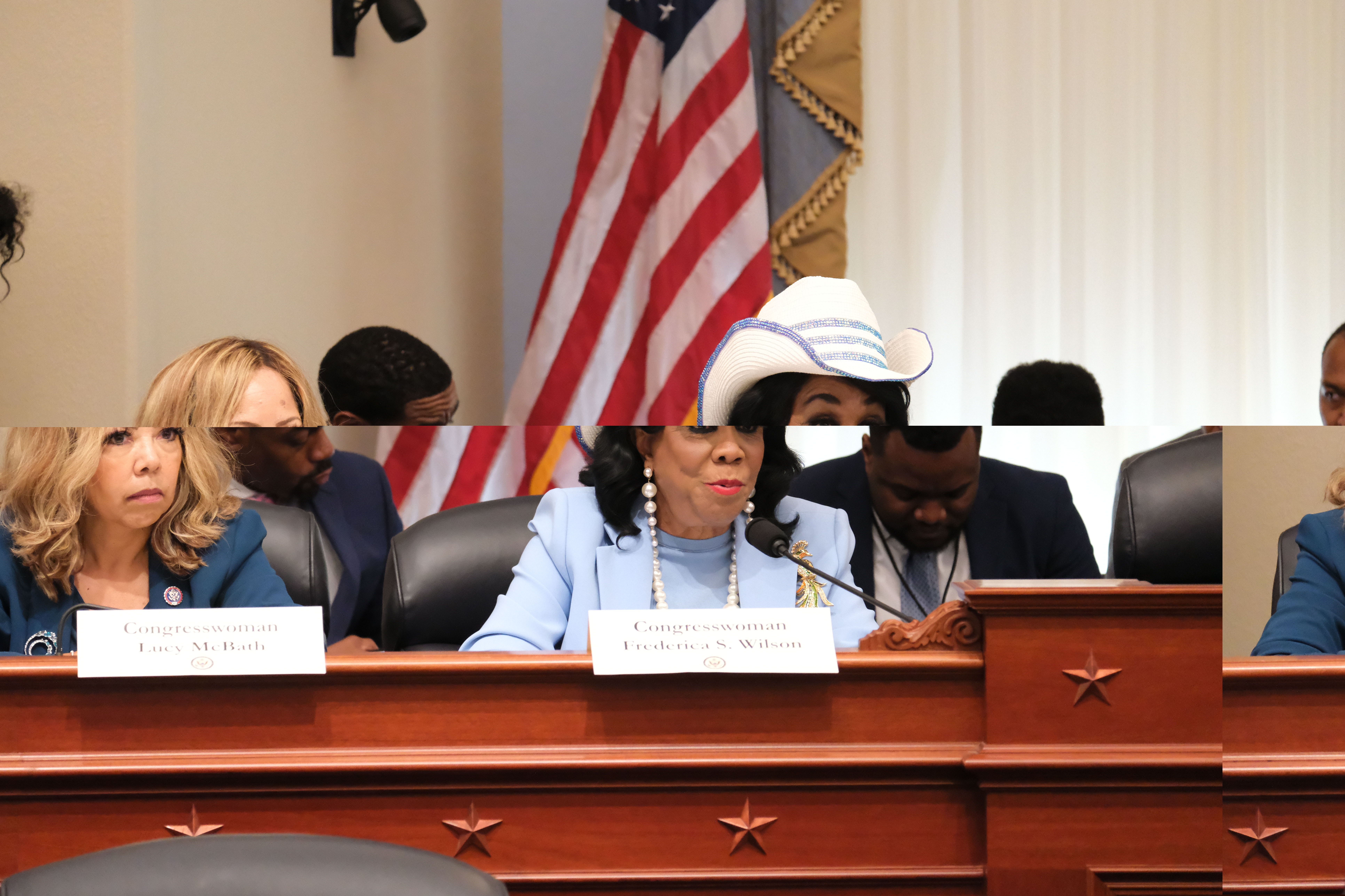 Rep. Lucy McBath and Rep. Frederica Wilson