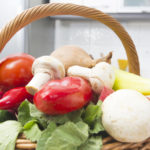 Basket of vegetables